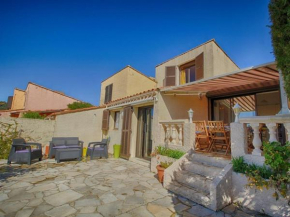 Villa 3 pièces avec piscine et tennis, plage à 1.4 km, 6 couchages - Porticcio - FR-1-61-515
